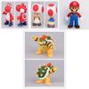 Super Mario Bros Luigi Bowser Princess Peach Plastic Action Figures For Collectors And Display Enthusiasts