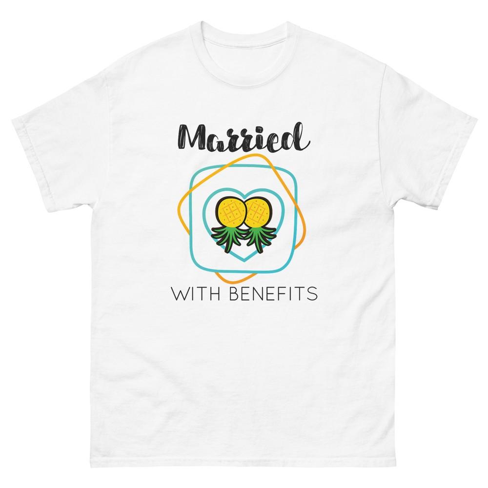 

Swingers Married with Benefits Pineapple Unisex T-Shirt L