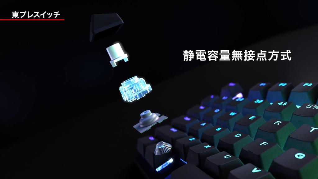 REALFORCE Rapid Trigger Topure TKL Capacitive Contactless Fastest Windows English Made In 87 X1UD13 Fantasy XIV Recommended Keyboard, GX1, Quiet, 30g,
