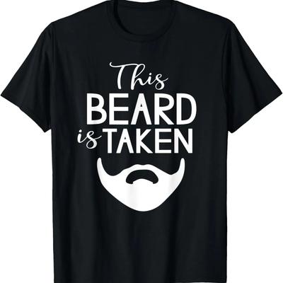 Dieses Bart Ist Besetzt Shirt für ihn, Ehemann oder Papa Lustiges T-Shirt