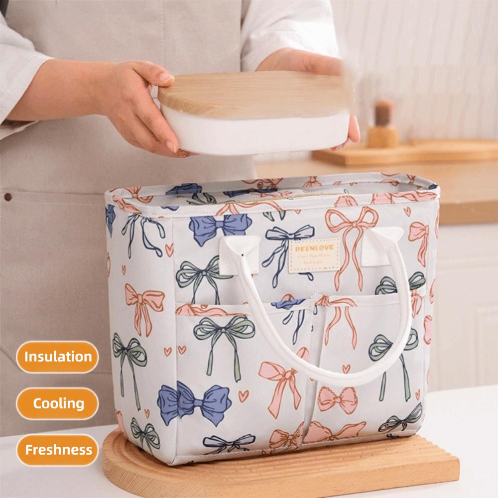 High Quality Thickened Winter Lunch Bag Waterproof Keep Warm Lunch Box Durable Large capacity Storage Bag Unisex