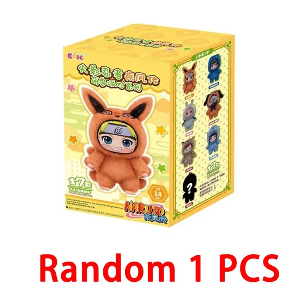 Auf Lager miniso Naruto Itachi Sasuke Kakashi Gaara Serie Blind Box Trendige Spielzeugfigur Plüschanhänger Sammlung Weihnachtsgeschenk