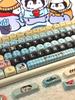Pingu Keycaps DIY Cute Cartoon Girl for Mechanical Keyboards (87/98/108 Keys)