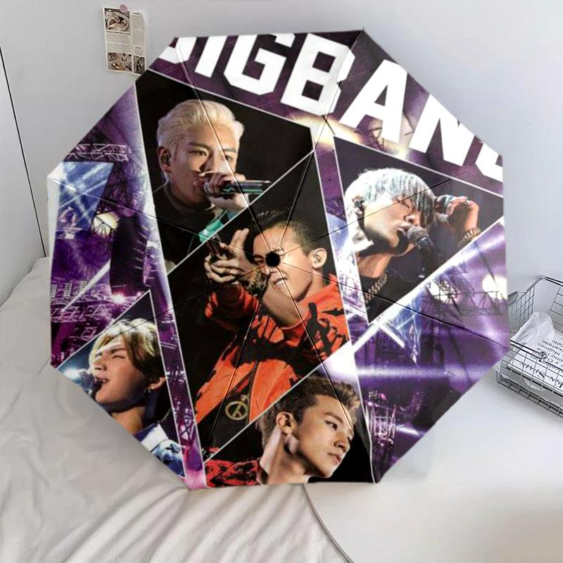 Big Bang: Explosive Energy Harmony Folding umbrella Suitable for all seasons 8 paraphenoid bones Sun umbrella outdoor travel