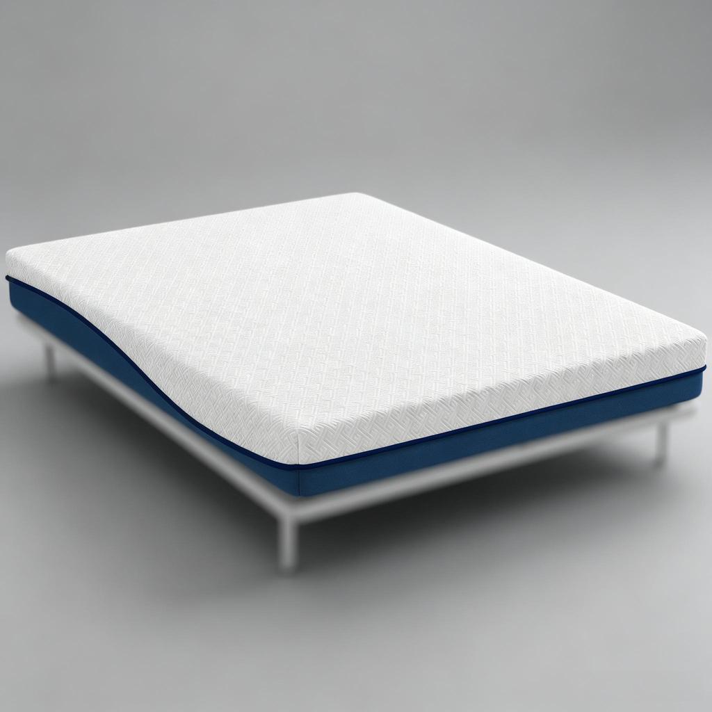 Mattress 90x190cm for 2 People, Green Tea Memory Foam Mattress, Removable Washable Cover, Medium Firmness