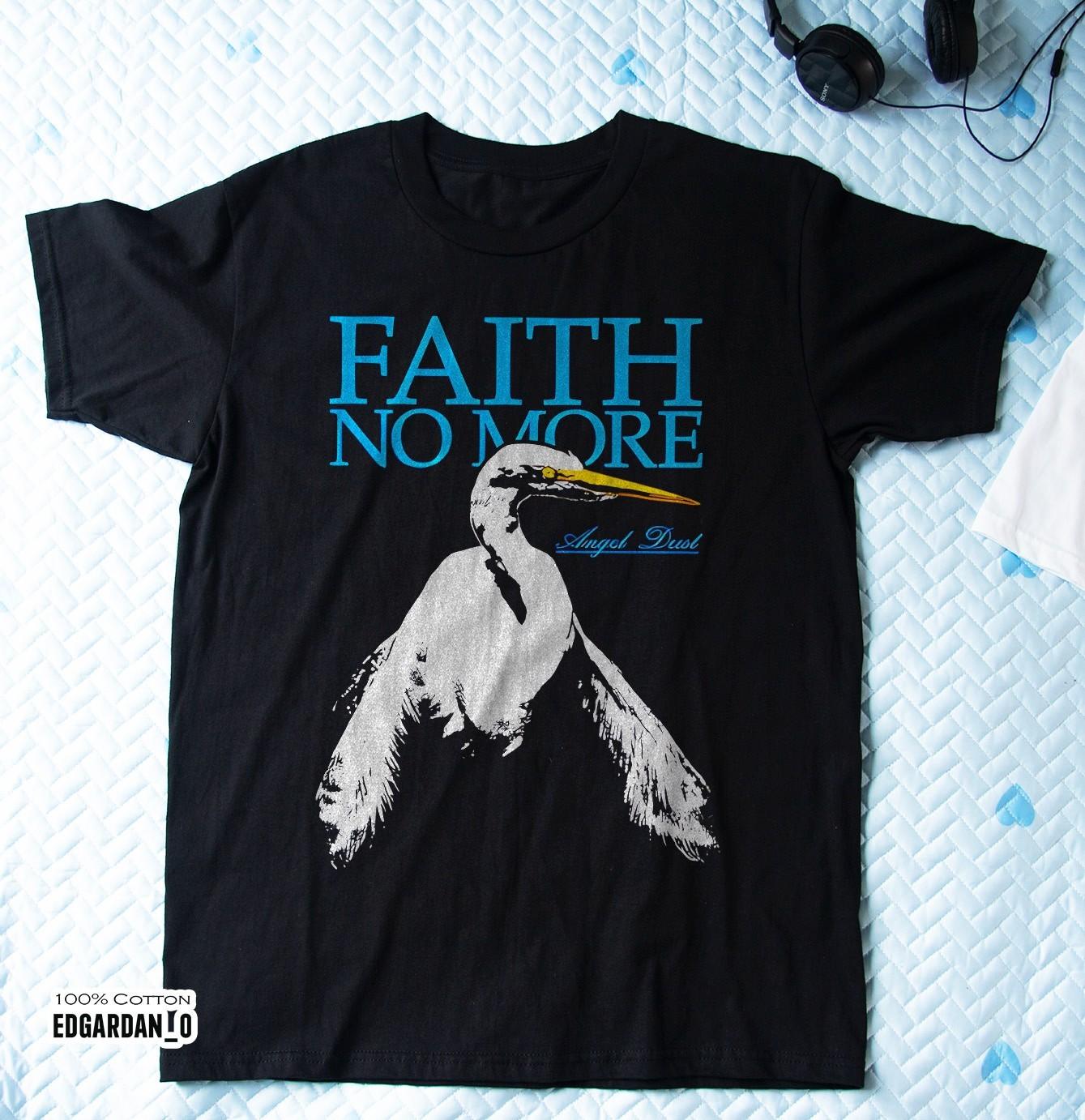 Faith No More Angel Dust Graphic Black Unisex T-shirt Size S-5XL S
