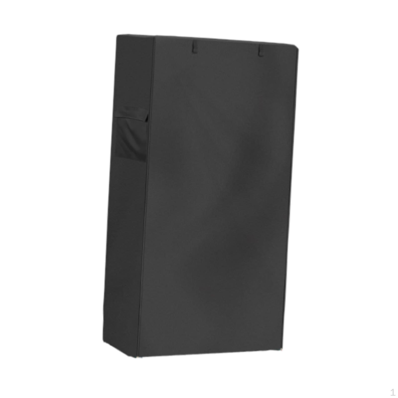 

Чехол для проволочной стойки для хранения с боковым карманом на молнии, защита уличных полок для помещений 91x46x183cm