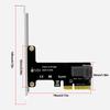 PCI E To SFF-8643 Adapter PCI-EX4/X8/X16 PCIE X4 To SFF8643 Expansion Card PCIE To U2 Hard Disk Converter