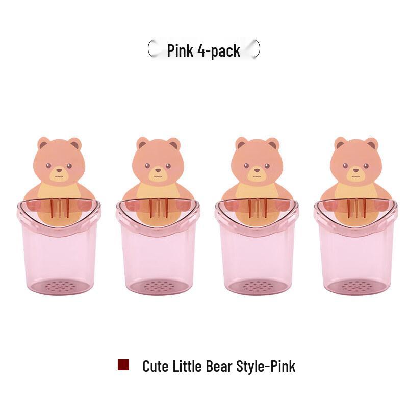 LIEI Little Bear Wall-Mounted Toothbrush Holder