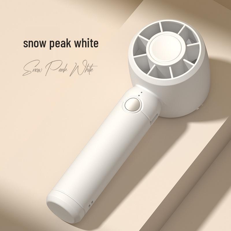 Compact USB Rechargeable Outdoor Mini Fan - Lightweight, Portable, Low Noise Turbine