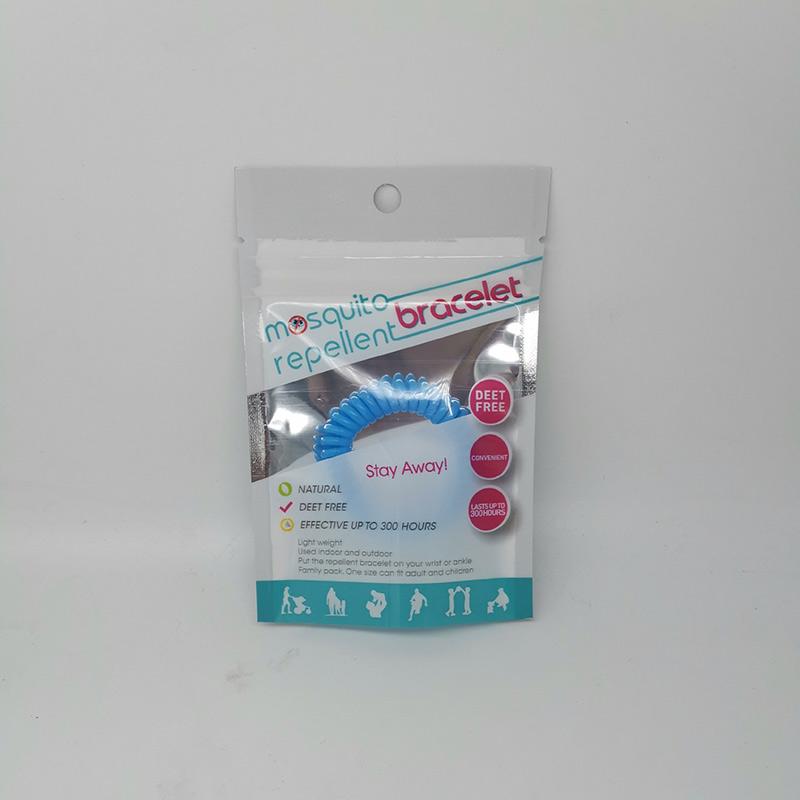 Natural Mosquito Insect Bracelets Outdoor Indoor Spring Ring Essential Oil Anti-mosquito Wristbands Kids Adult Toddler Repeller синий