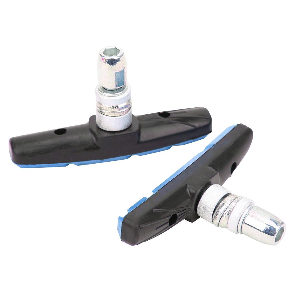 A Pair Mixture Material Silent Mountain Bike Brake Pad Blocks Shoes   Cycling Accessories