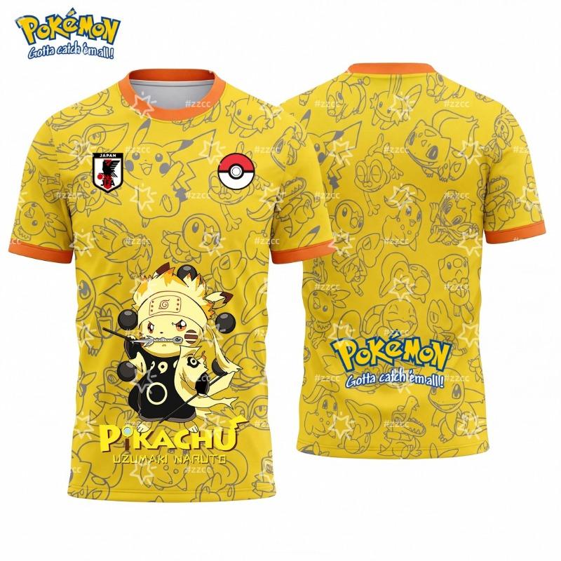 2026 Japanese Anime One Piece Luffy Graphic T-Shirt Football Jersey Sports Dry Men's T-Shirt Kid's Clothing Tee Top