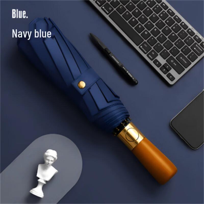 Solid Wood Handle Anti-UV Umbrella