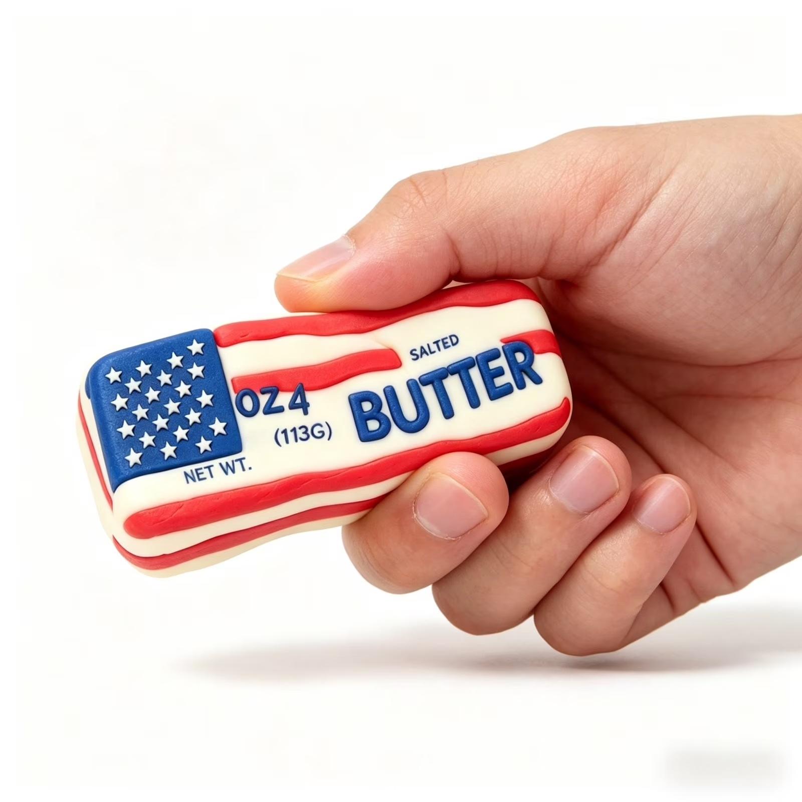 

Squishy Toy Butter Stick Shape Soft Slow Rising PU Foam Stress Relief Toy for Kids and Adults Sensory Play and Anxiety Relief One Size