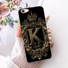 Transparent For Oppo CPH1701 Cover For Oppo A57 2016 Case Luxury Crown Fashion A-Z Letters 2D Flat Pattern Soft Phone Case