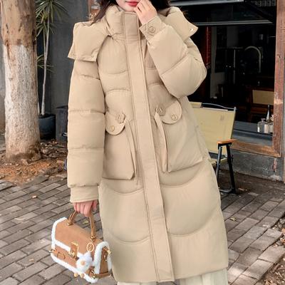 Fashion Winter Long Parkas for Women Overcoat Hooded Loose Thick Warm Women's Winter Jackets