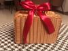Vintage Rattan Woven Cosmetic & Souvenir Storage Basket Handbag