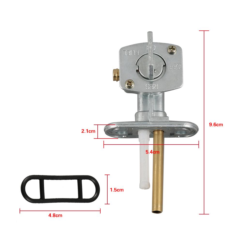 Fuel Gas Petcock Valve Switch Pump 1986‑2004 For Kawasaki KLF 300 KLF300 Bayou