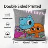 A-Animation The Amazing World of G-Gumball Cushion Cover Comfortable Reversible Pillow Cover Ideal for Car Sofa Bedroom & Beyond