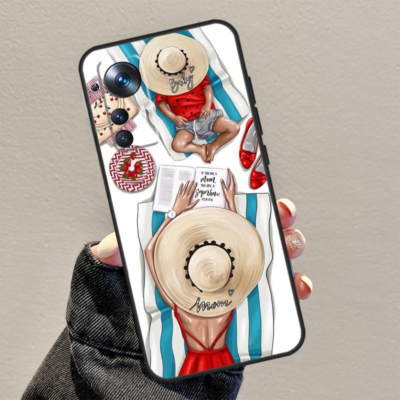 

SUPER MOM MUM MOTHER MAMA CUTE BABY Case For Xiaomi 14T 11T 12T 13T Pro 15 13 14 Ultra Cover For POCO F7 F5 F6 X3 X5 X6 X7 Pro POCO X3 Pro