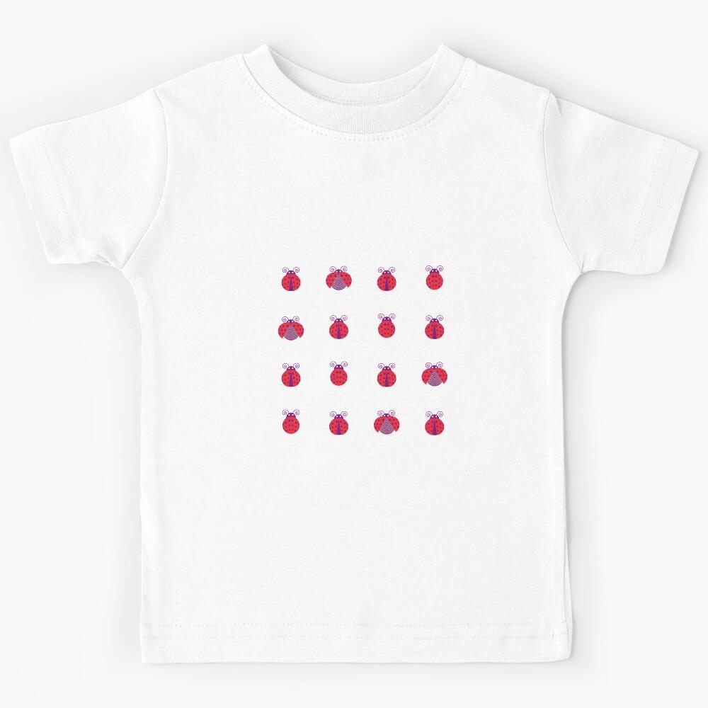 Red ladybugs Kids T-Shirt 150