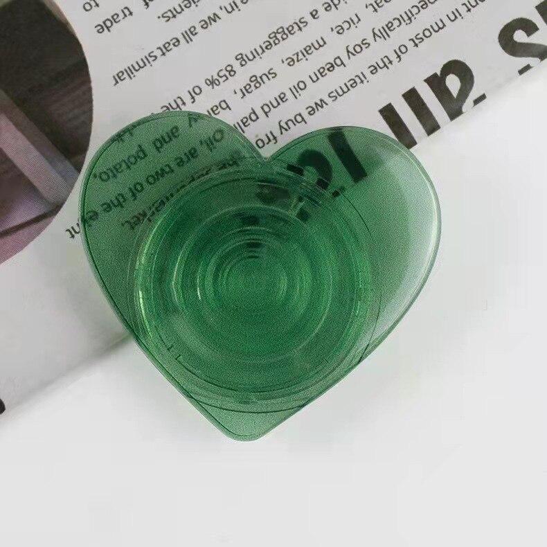 Ins Niedlicher Liebesherz Faltbarer Handyhalter Für iPhone 11 12 13 Pro MAX Mini X XS XR SE 2020 6 6S 7 8 Plus Griff Bonbonfarben Halterung