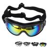 Dog Goggles Wind Proof UV Proof Fog Proof Dog Sunglasses with Adjustable Strap for Outdoor