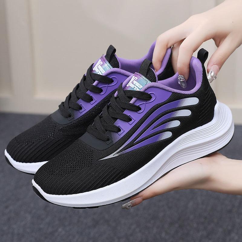 Women's Running Shoes, New Trendy Platform Sneakers, Soft Sole Non-Slip Casual Athletic Shoes, Height Increasing Walking Shoes for Women
