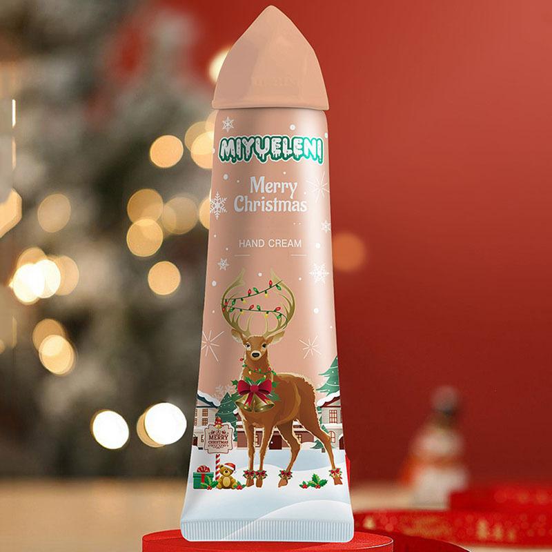 Zestaw kremów do rąk Christmas Edition, 5 szt. Formuła nawilżająco-odżywcza, nietłusty, ale odświeżający