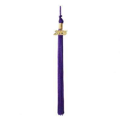 Polyester Alloy Academic Tassel Hanging 9 Colors DIY Crafts Charm Pure Color 2025 Style Student Dress Up Tassel