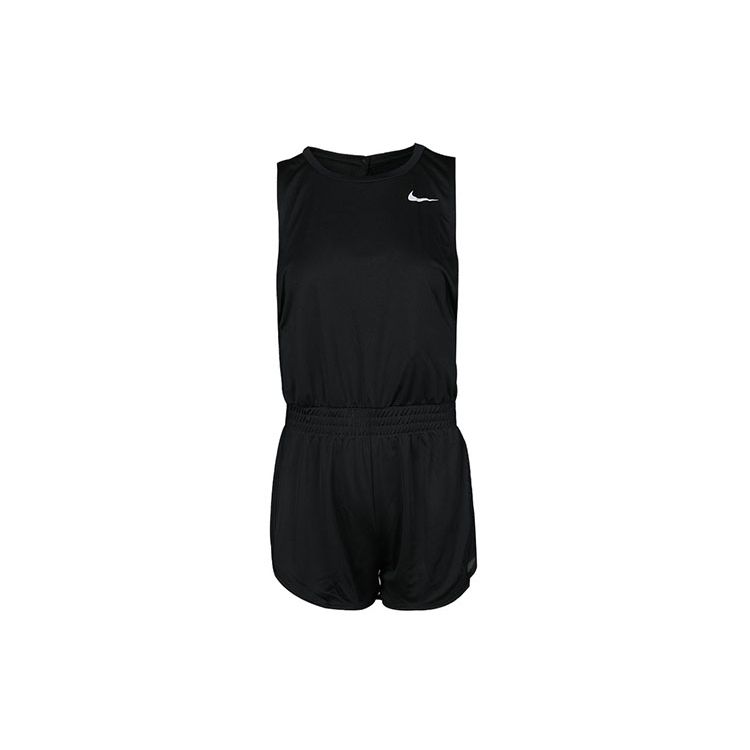 Nike Dri-FIT Black Women s Running Romper AQ5116-010 XS