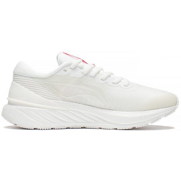 Li Ning YueYing 2.0 Cushioning Slip Resistant Low Top Running Shoes Men's Ecru ARHS015-4