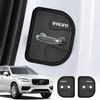 2/4Pcs Car Door Lock Buckle Silicone Protective Cover for Volvo Rdesign XC60 XC90 V40 V50 V60 S60 S80 S90 T6 AWD