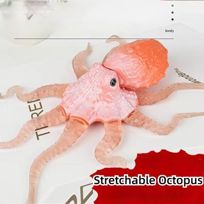 Stretchable Silicone Octopus Toys Simulated Ant Spider Stress Release Squishy Toy Fidget Anti Stress Simulation Marine Animal