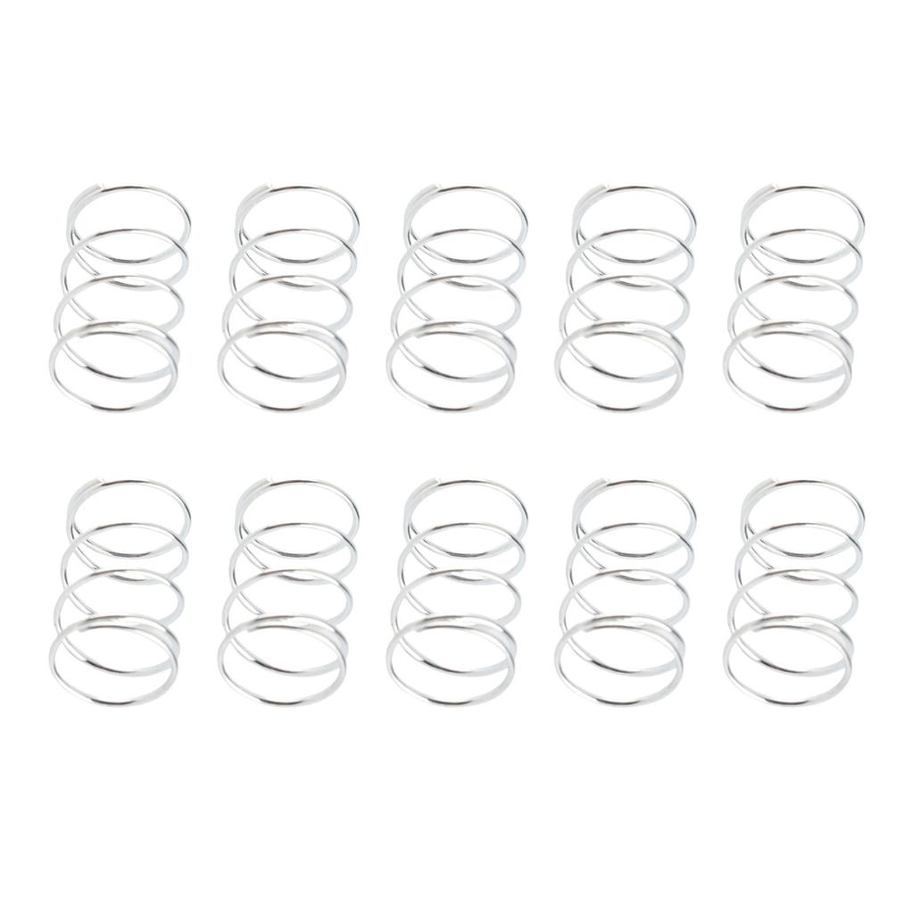 10 STÜCKE Trimmerkopf Metallfedern Rasenschneiderfeder Ersatz für Stihl Autocut C5 2 FS38 FS45 FS46 FS45C