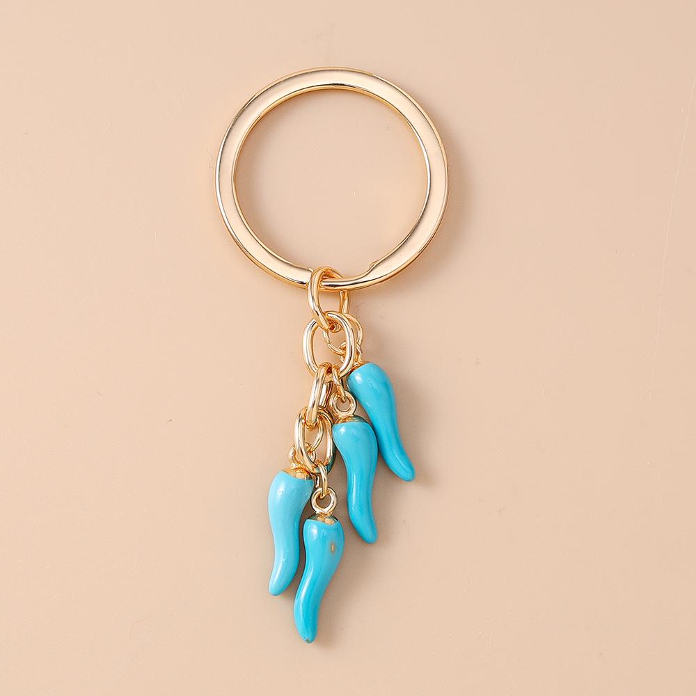 Cute Simulation Chili Keychain Women Girls Pepper Key Ring Pendants for Handbag Decor DIY Handmade Key Chain Jewelry Gifts