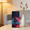 Savage Wolf Theme Phone Case For Samsung S25,S24,S21,S22,S23,S30,Ultra,S20,Plus,Fe,Lite,Note,10,Black Cover