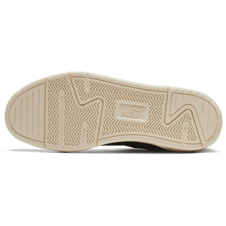 Puma Caracal Suede Comfortable Low-Top Sneakers Unisex Sneakers Black White Gold 370304-12