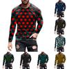 Men's T Shirt Graphic Abstract Neck Clothing Apparel Outdoor Long Sleeve Print Fashion Designer Vintage