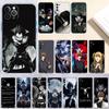 Death Note Transparent Phone Case for LG K22 K30 K40 K40S K41 K42 K50 K50S K51 K51S K52 K61 K62 K71 K92 Q61