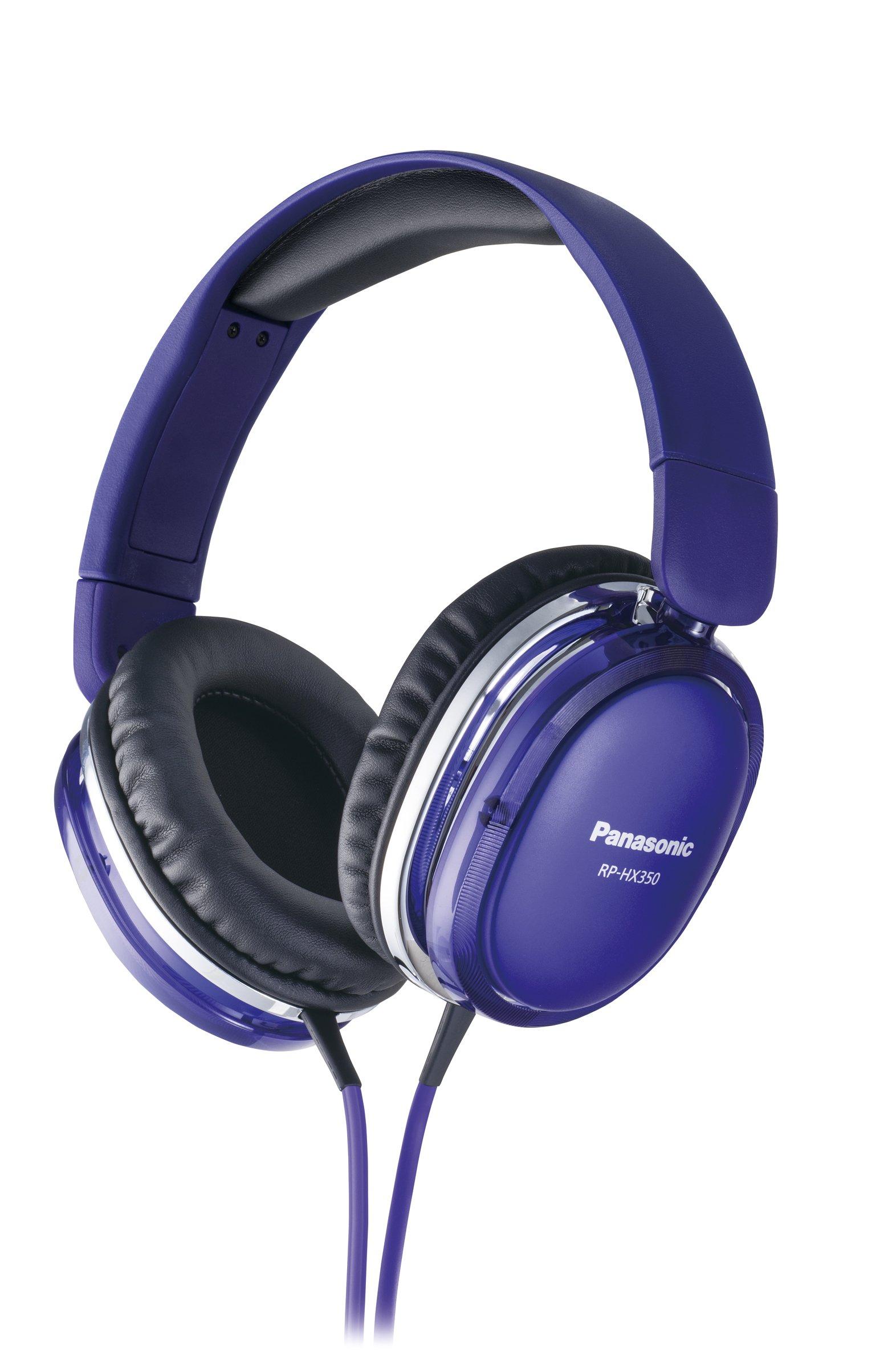 

Стереонаушники Panasonic фиолетовые RP-HX350-V