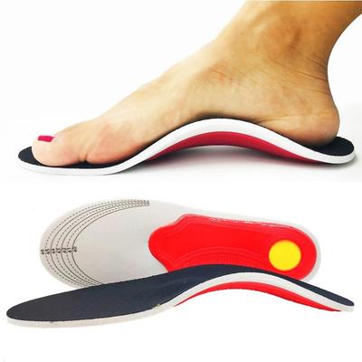 Orthesen-Einlegesohle, Fußgewölbeunterstützung, orthopädische Plattfuß-Einlegesohlen für Füße, erleichtern den Druck der Luftbewegung, dämpfende Kissenpolsterung, Einlegesohle