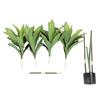 Faux Dracaena Fragrans Tree ABS PU Artificial Dracaena Fragrans Fake Floor Potted Plant for Home Office Living Room