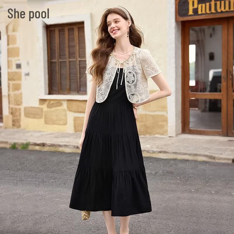Women s Elegant Lace Two-Piece Summer Set XL