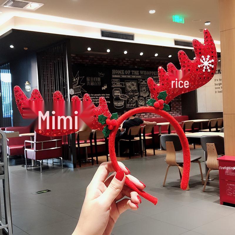 3D Christmas Hat Hairpin: Festive Bangs & Hair Clip