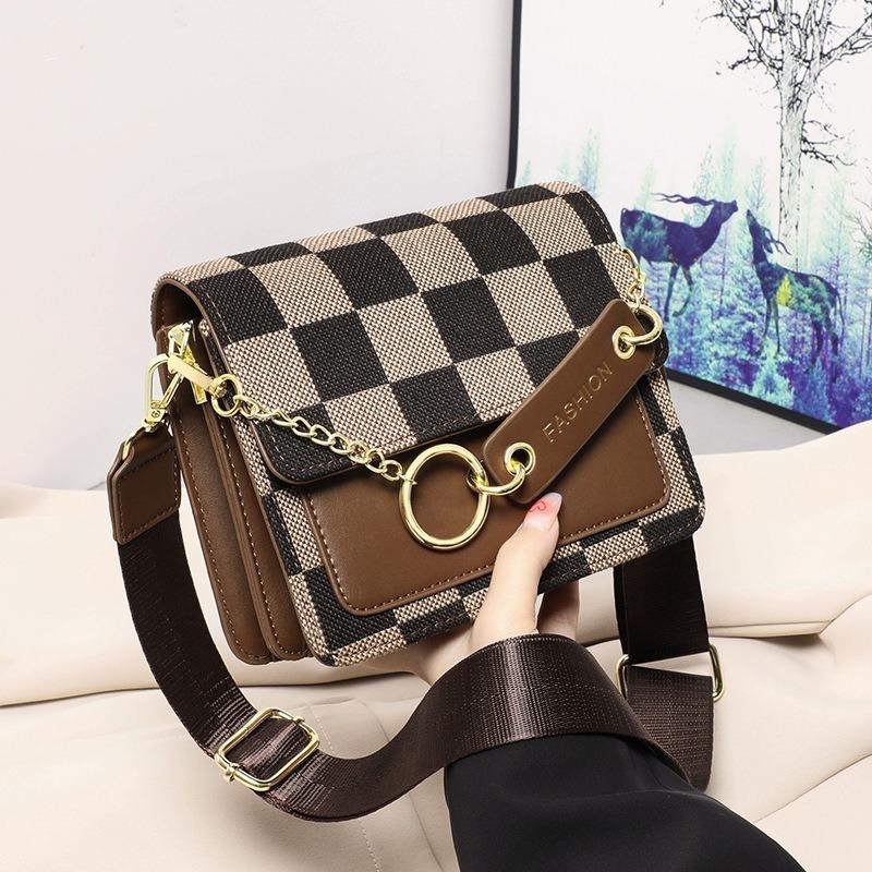 Bags New messenger bags High-end texture niche light luxury small bags Fashion saddles Underarm women's bags Bags