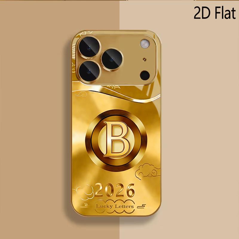 2026 Print Patterned Tempered Glass Design for iPhone16 17 Pro Max 15 14 13 12 11 ProMax Phone Case Camera Cover Shockproof