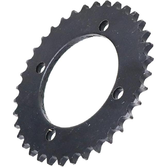 T8F rear sprocket black T8F 36T tooth 54mm and flywheel adapter compatible 47cc 49cc pocket bike petrol scooter universal