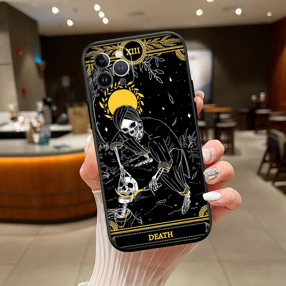Divination Tarot Case for Samsung Note 20 10 S25 Plus Ultra Lite FE A11 A26 A51 A52 A53 A56 A70 A71 A72 A73 M20 M30 M21 M31 M51